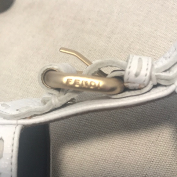 FENDI Double Wedge Strap Sandals! Size 8 - Picture 3 of 8